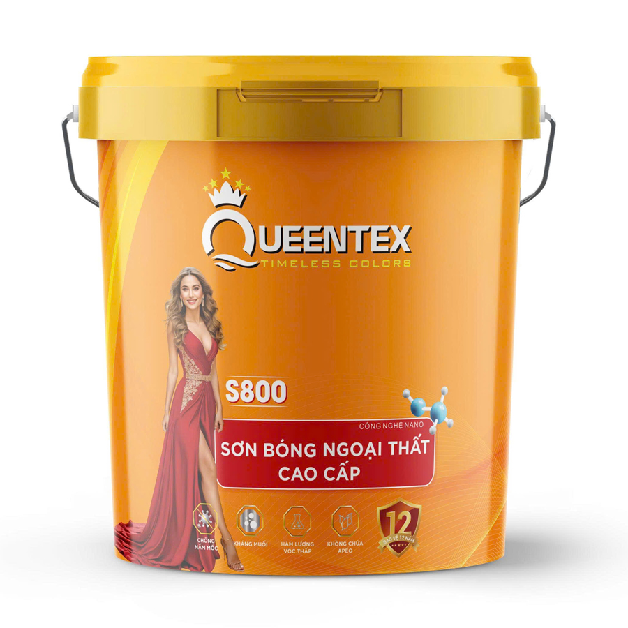Sơn bóng ngoại thất cao cấp Satin. ext - Thùng 18lit